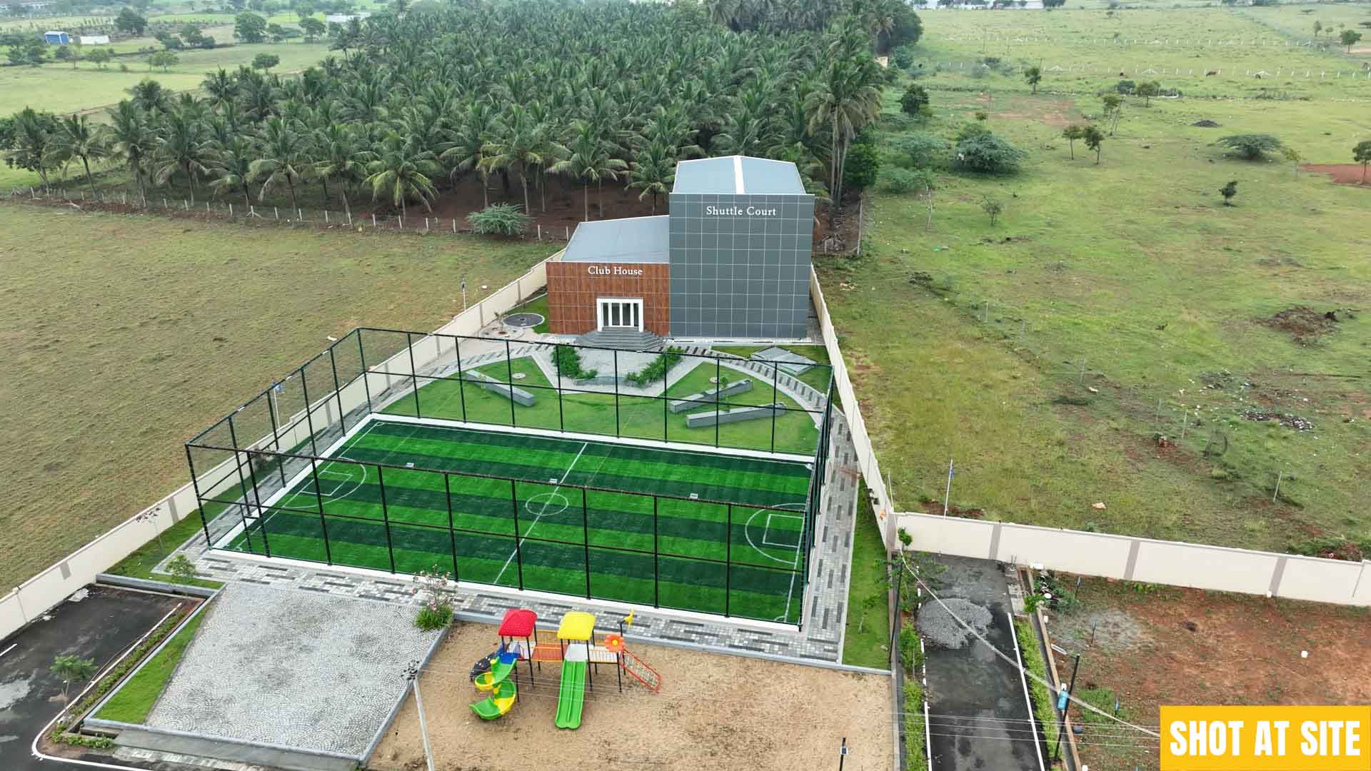 BJ - Turf Arial view
