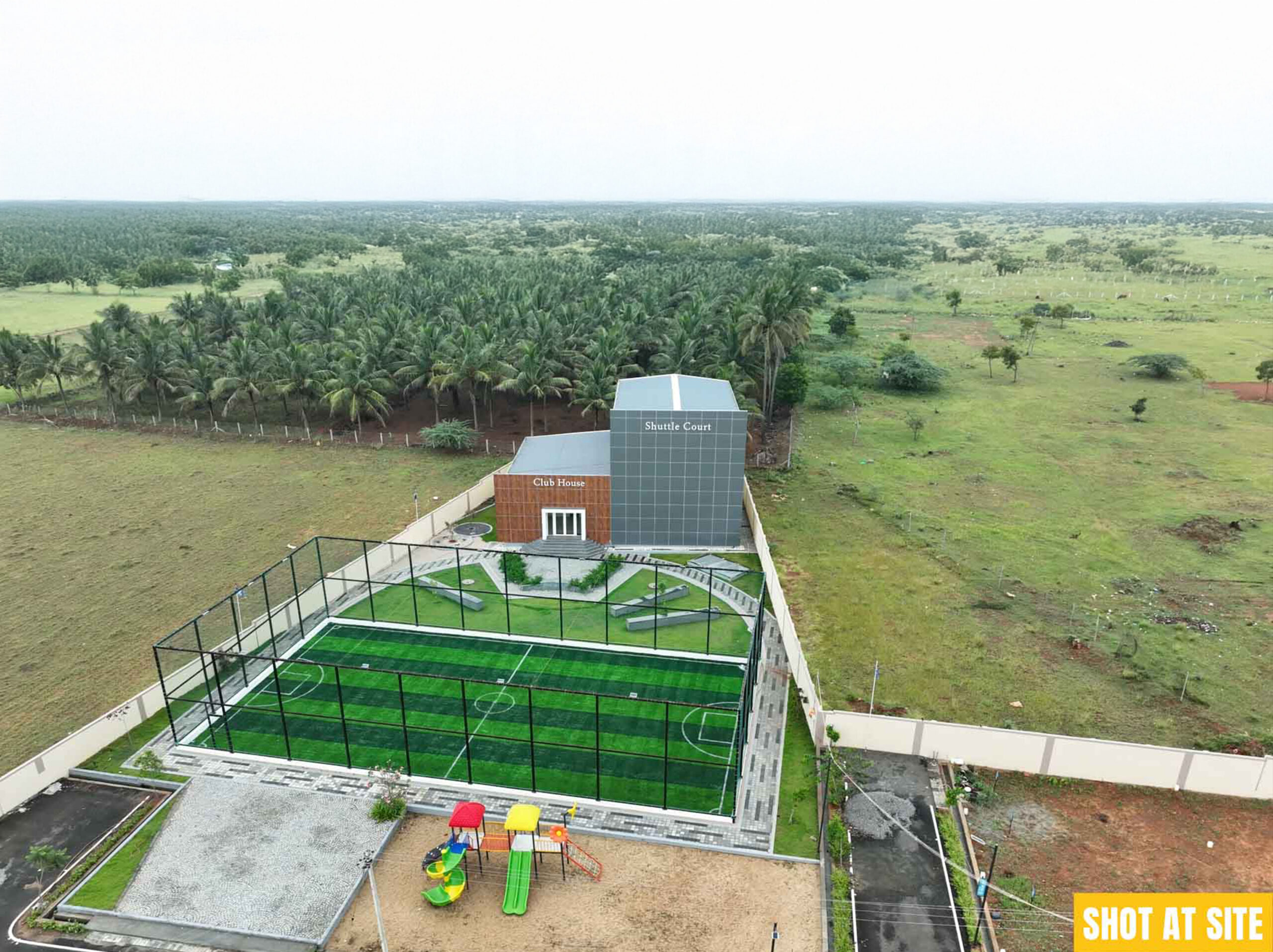 BJ - Turf Arial view